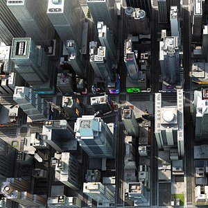 Manhattan Midtown Block Extended model