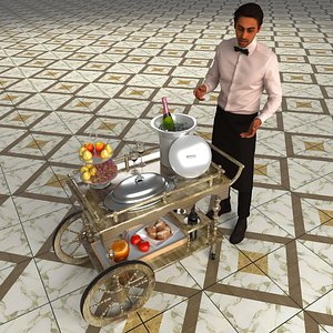 Room Service 4K 3D model
