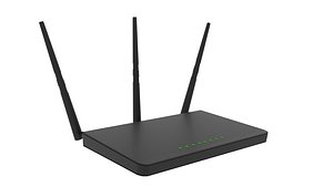3D wifi router wifirouter