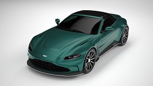 Aston Martin V12 Vantage Roadster 2025 3D model