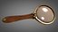 Old Vintage Magnifying Glass Loupe