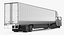 Tesla Semi Truck with Trailer Simple Interior