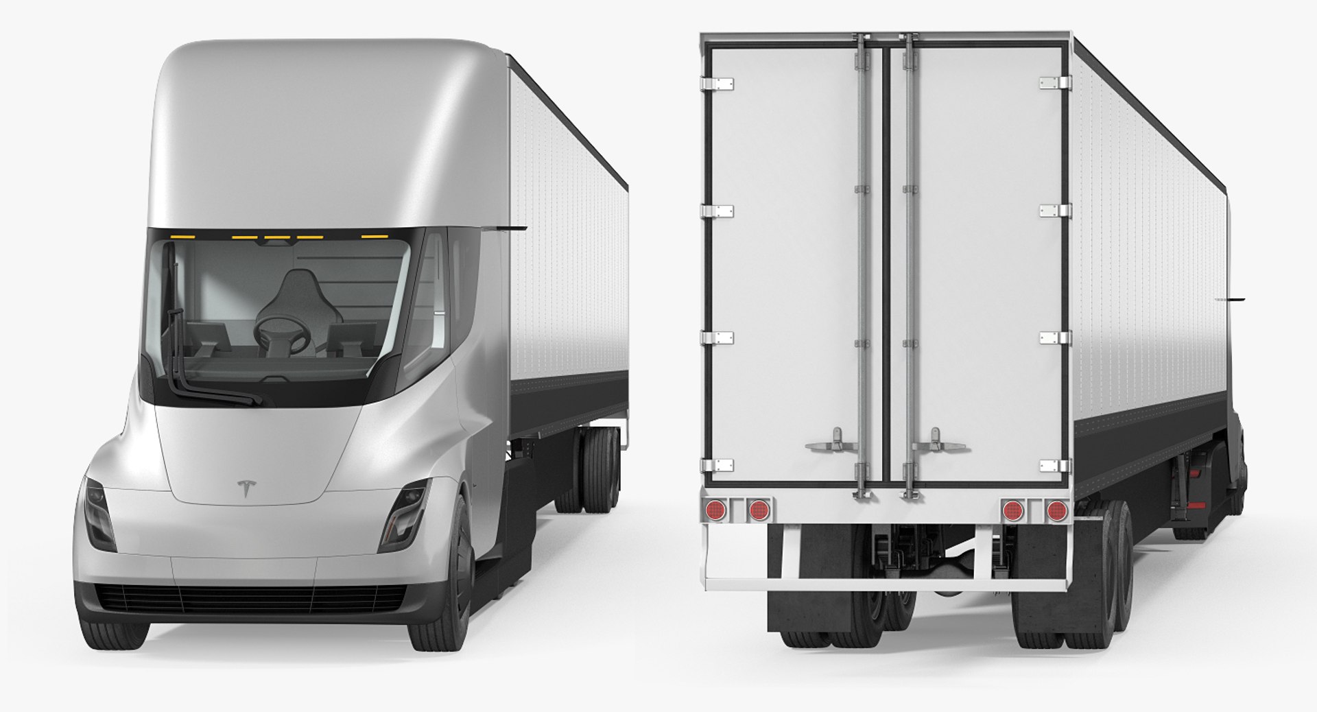 3D model tesla semi truck trailer https://p.turbosquid.com/ts-thumb/dZ/gptKcd/UwshEfnk/teslasemitruckwithtrailersimpleinterior3dsmodel005/jpg/1516952741/1920x1080/fit_q87/aeaa21e6be73c5f1339d5b4ddd8fbe1ef2765d4f/teslasemitruckwithtrailersimpleinterior3dsmodel005.jpg