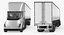 Tesla Semi Truck with Trailer Simple Interior