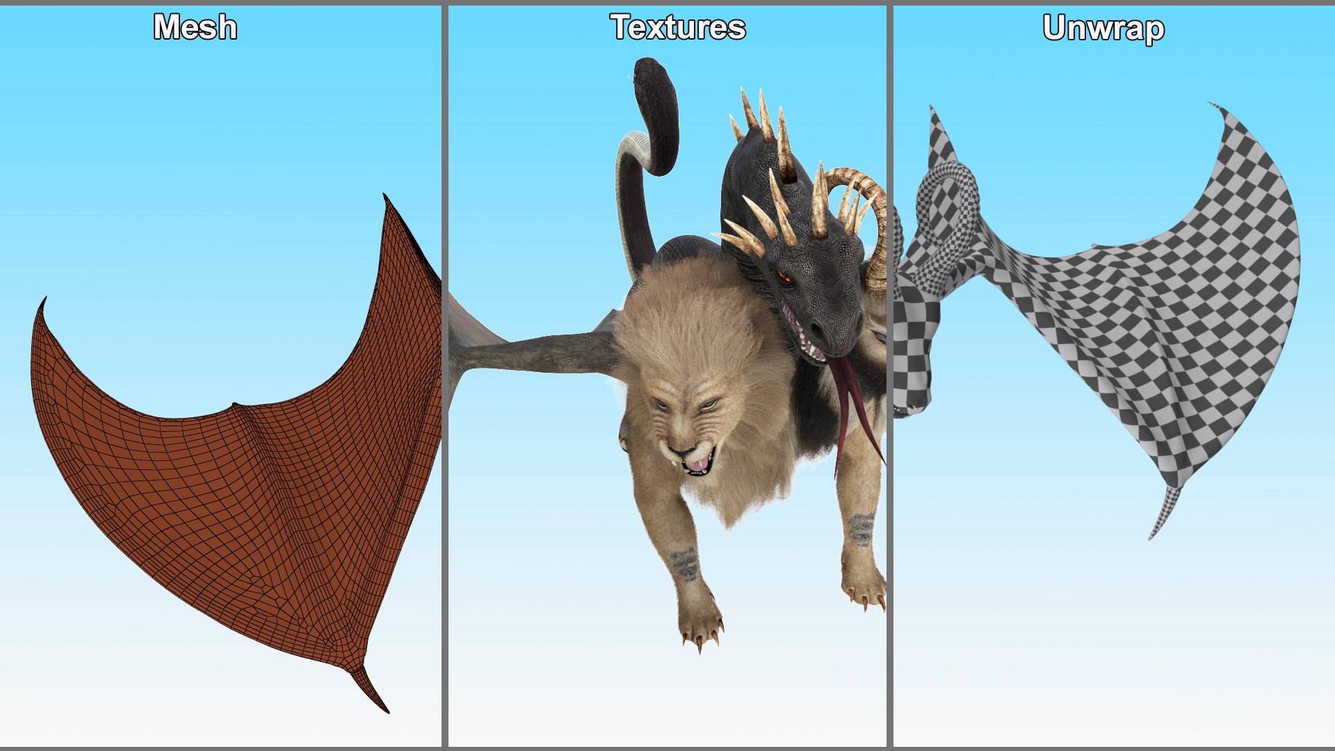 3D Mythical Chimera with Fur for Maya model https://p.turbosquid.com/ts-thumb/dZ/ho9POw/Pr/mythical_chimera_with_fur_020/jpg/1742857239/1920x1080/fit_q87/7b1f29894944649dc10fc2e930227c3c216db7eb/mythical_chimera_with_fur_020.jpg