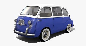 3D fiat multipla