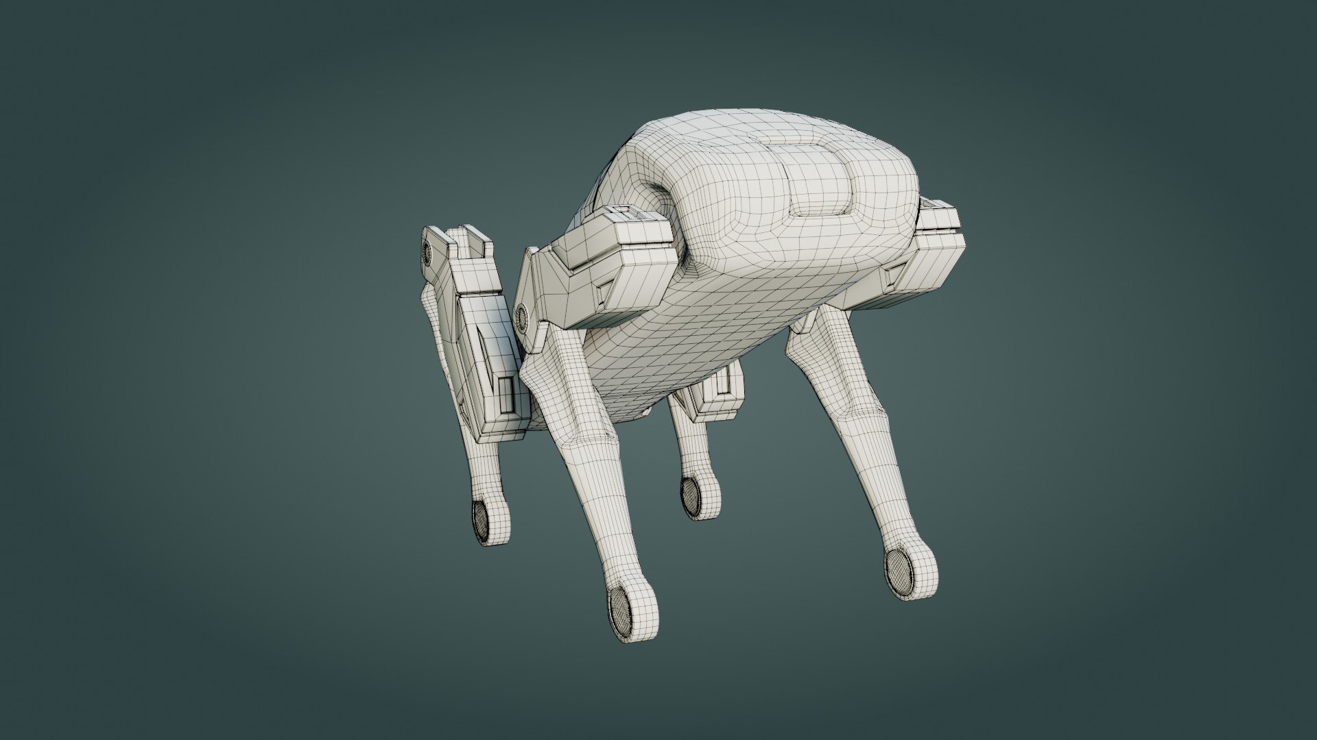 3D model Sci-Fi Robot Dog - Low Poly - Game Ready - PBR https://p.turbosquid.com/ts-thumb/dZ/kiJ8ON/71/wire_0011/jpg/1721396295/1920x1080/fit_q87/58463c3688ca67a6bef0b3a7dacdcc7f5c859f4c/wire_0011.jpg