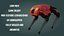 Sci-Fi-Roboterhund – Low Poly – Spielbereit – PBR