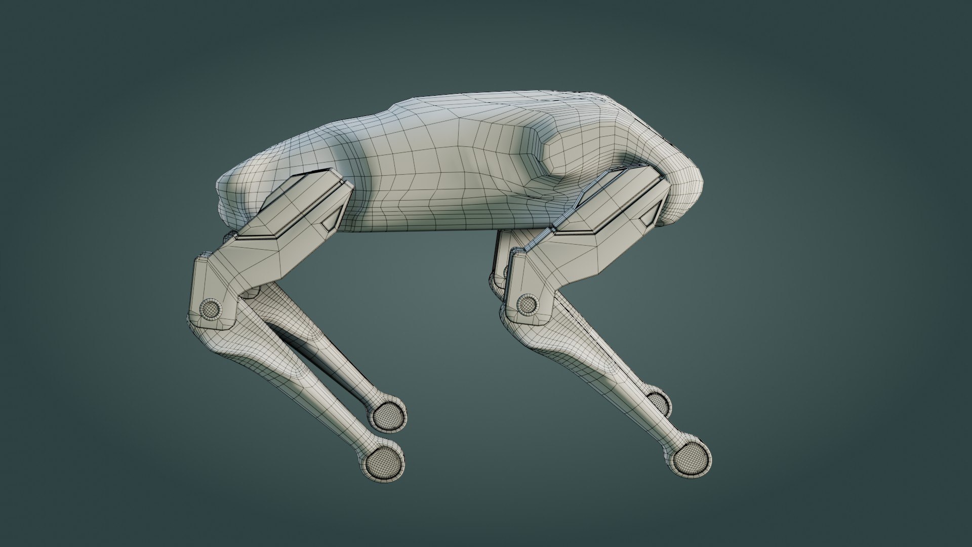 3D model Sci-Fi Robot Dog - Low Poly - Game Ready - PBR https://p.turbosquid.com/ts-thumb/dZ/kiJ8ON/cj/wire_0009/jpg/1721396294/1920x1080/fit_q87/caf99db82c60d2de4c395a4dc6a0831f7c11b0df/wire_0009.jpg