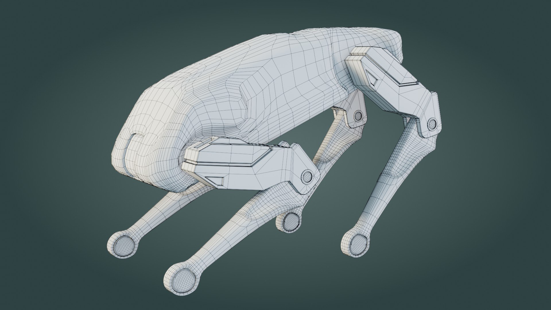 3D model Sci-Fi Robot Dog - Low Poly - Game Ready - PBR https://p.turbosquid.com/ts-thumb/dZ/kiJ8ON/tx/wire_0013/jpg/1721396296/1920x1080/fit_q87/0f606de54f1c7fec03b8006146fcca7e65dff3ae/wire_0013.jpg