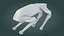 Sci-Fi-Roboterhund – Low Poly – Spielbereit – PBR