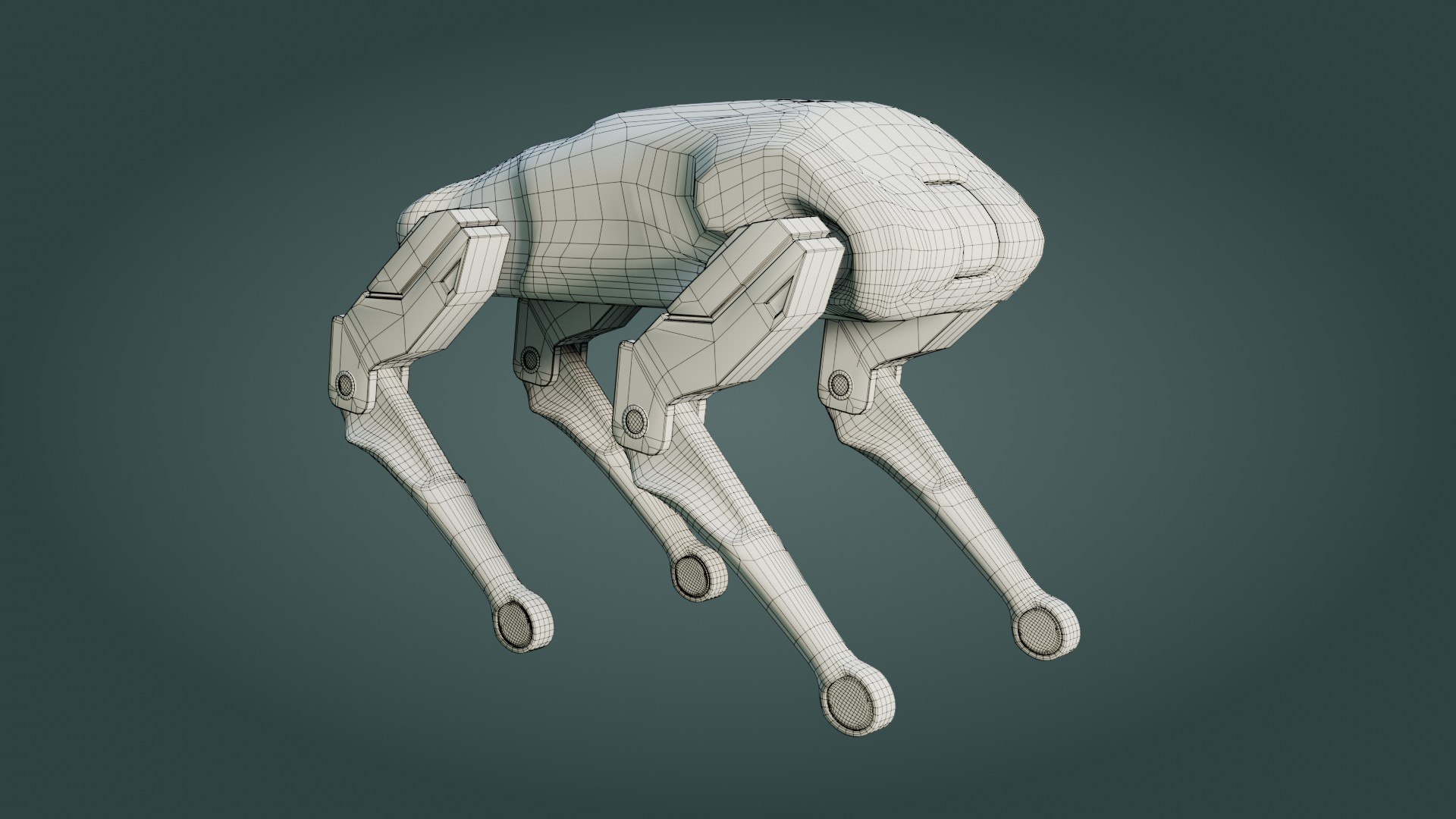3D model Sci-Fi Robot Dog - Low Poly - Game Ready - PBR https://p.turbosquid.com/ts-thumb/dZ/kiJ8ON/wT/wire_0010/jpg/1721396295/1920x1080/fit_q87/835176d35df80c9f12c459296054af98812bce2f/wire_0010.jpg