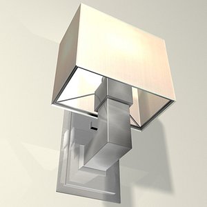 metropolis sconce lighting 3d model