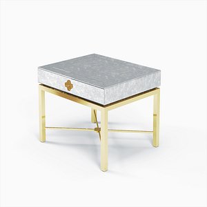 delphine table 3D model