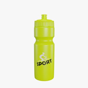 Sports Bottle 2 Yellow