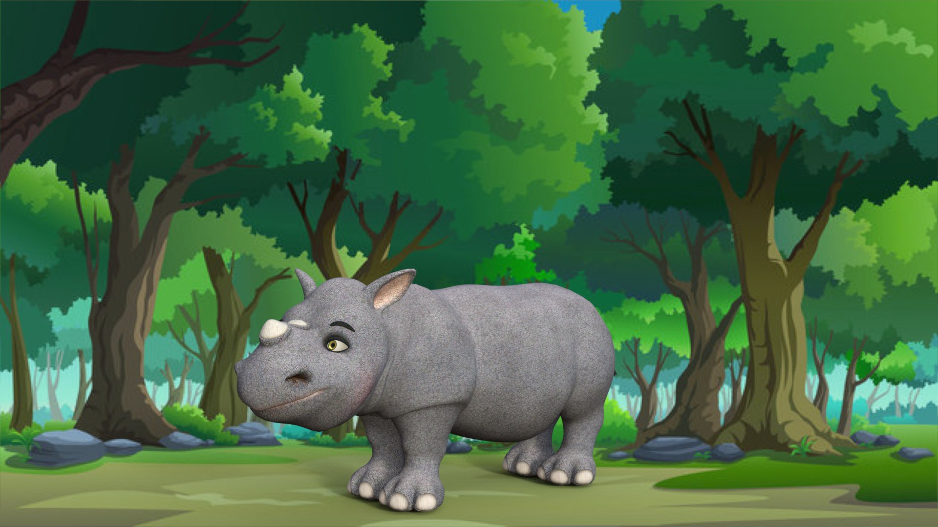 Cartoon Baby Rhino Rigged model https://p.turbosquid.com/ts-thumb/dZ/ymqtaf/bX/cartoonbabyrhinopose02/png/1674394286/1920x1080/fit_q87/7b32b696c6b53f1dcf0016683475023f9af15b4c/cartoonbabyrhinopose02.jpg