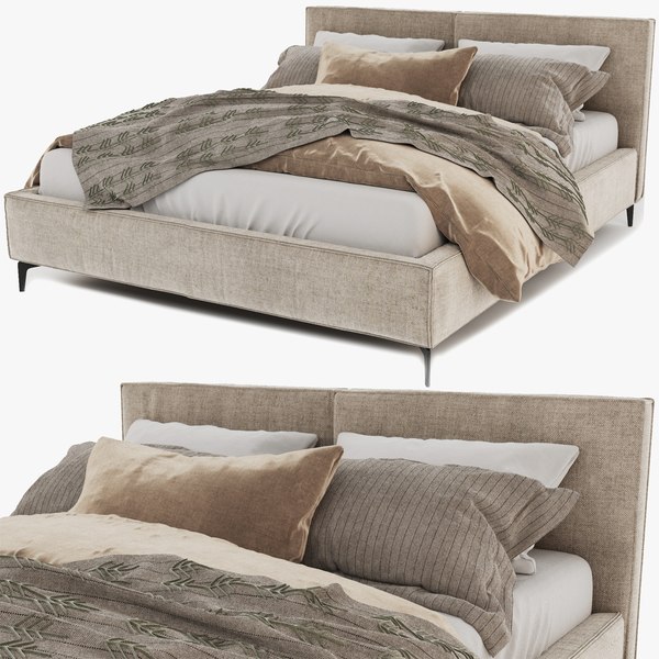 3D model Bed Frida Sophie Decor