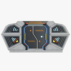 Sci Fi Door 02 All PBR Unity UE Textures Included