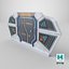 Sci Fi Door 02 包含所有 PBR Unity UE 纹理