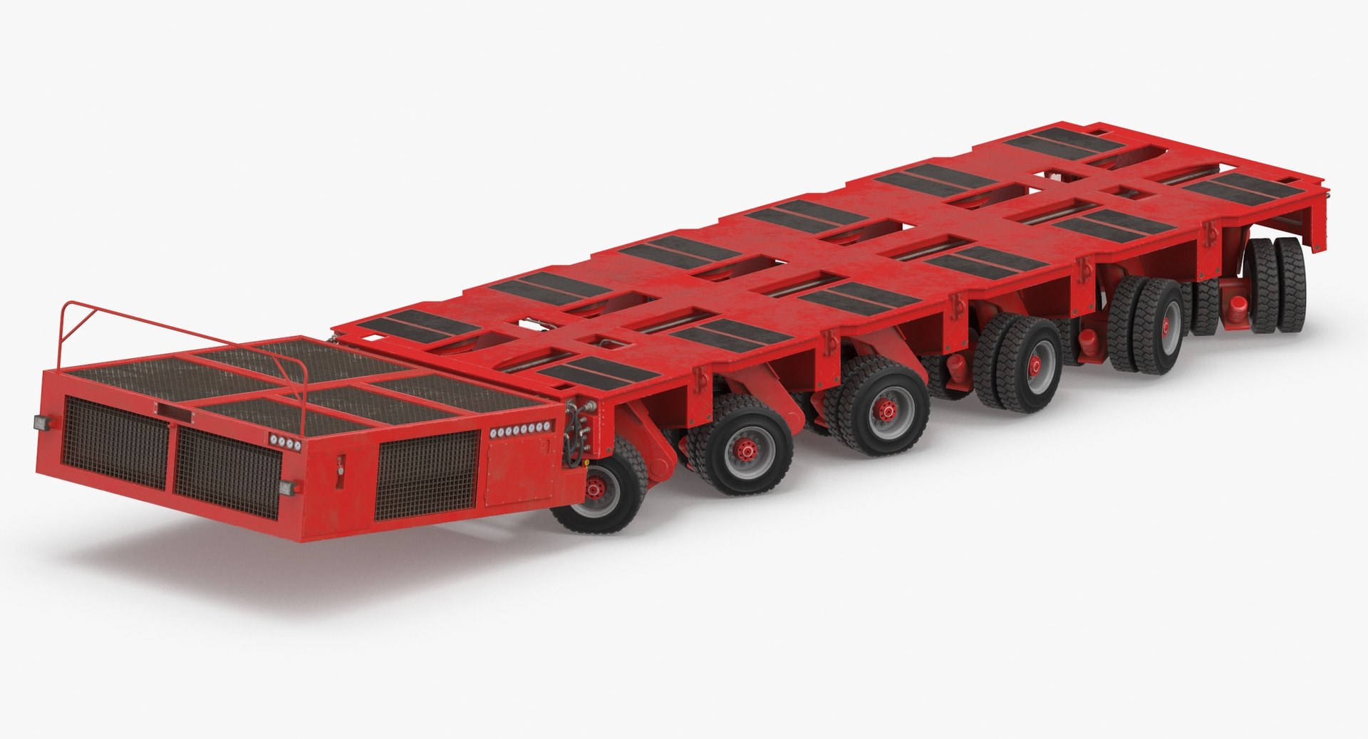 6 Axle Lines Modular Model - TurboSquid 1652234
