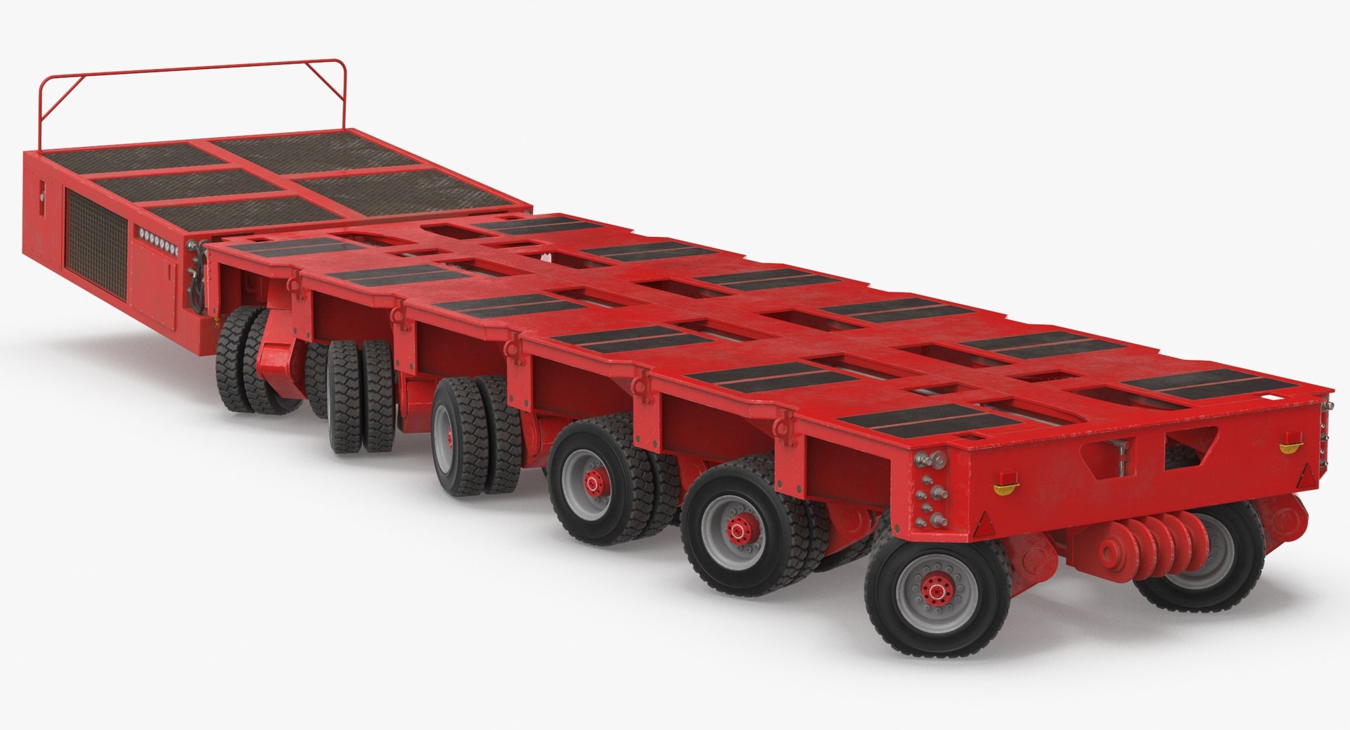 6 Axle Lines Modular Model - TurboSquid 1652234