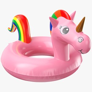 3D Unicorn Inflatable Pool Toy