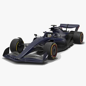 3D Grey Cat GC18 F1 2022 Updated Formula 1 Race Car