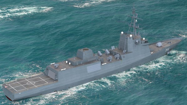 Navy generation frigate ffg 3D - TurboSquid 1569947