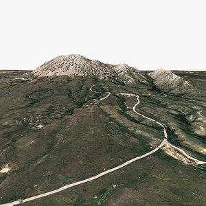 Bear Butte Park Meade County State of South Dakota US 3D model