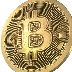 4k bitcoin 3D model