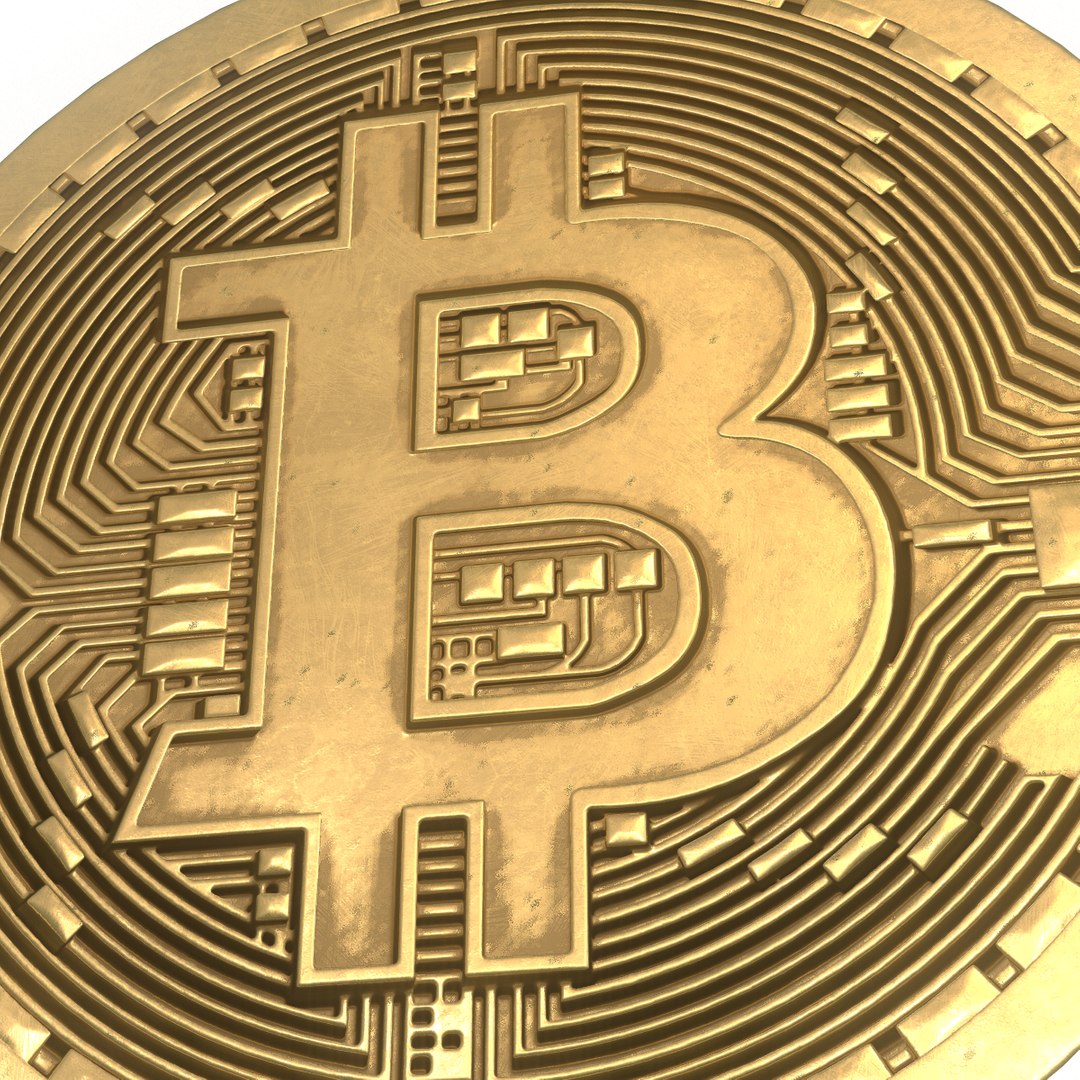 4k Bitcoin 3D Model - TurboSquid 1408245