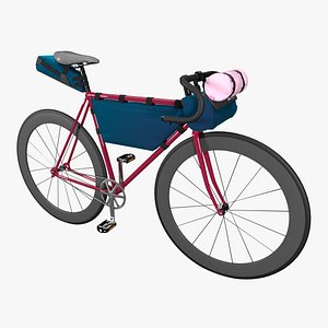 3D touring bicycle bags