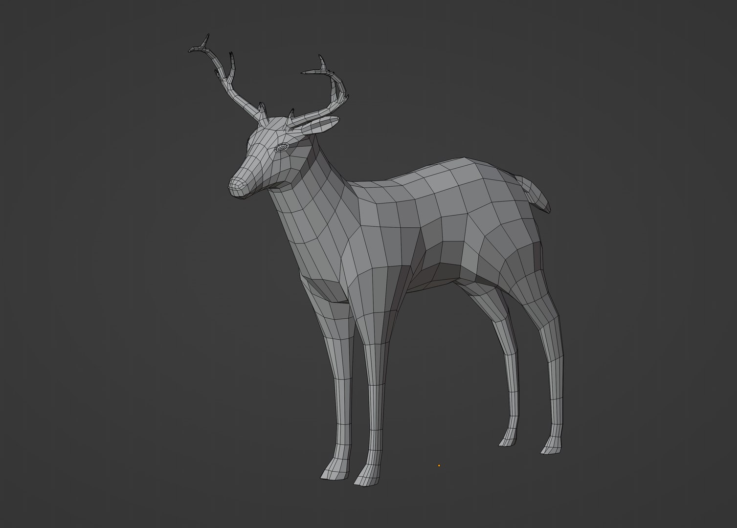 3D Deer - TurboSquid 2133198