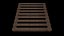 PBR Wooden Pallet Game Ready Low Poly 3D Model