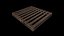 PBR Wooden Pallet Game Ready Low Poly 3D Model