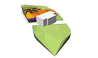 Generic Terrain Context  Conceptual Planning Layout DWG FBX DAE OBJ