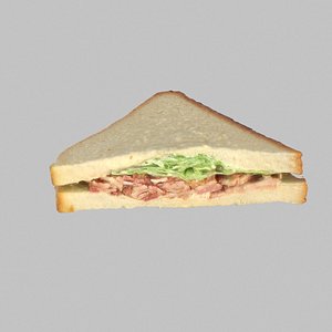 sandwich bacon 3d model