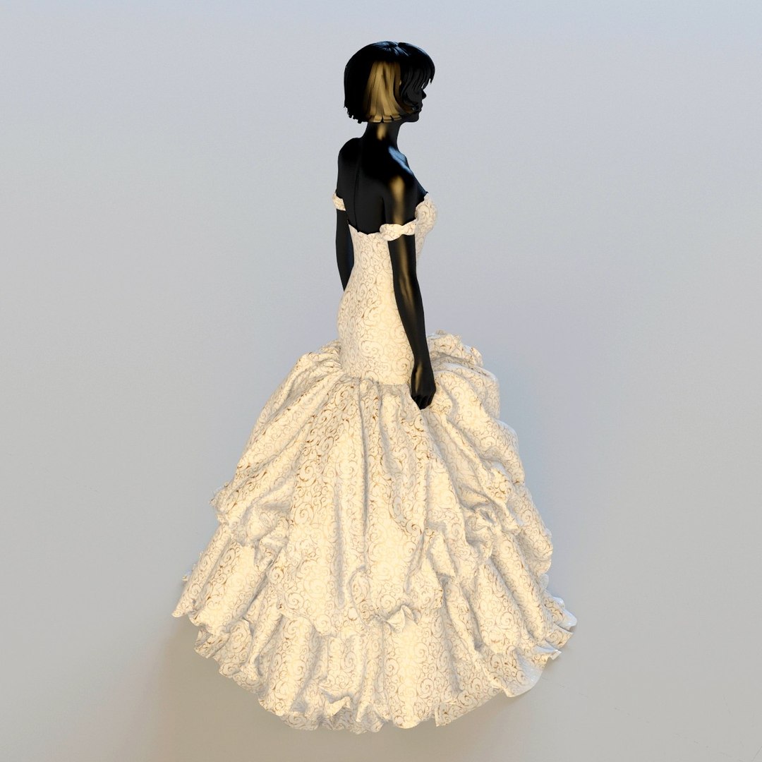 3d Dress Mannequin