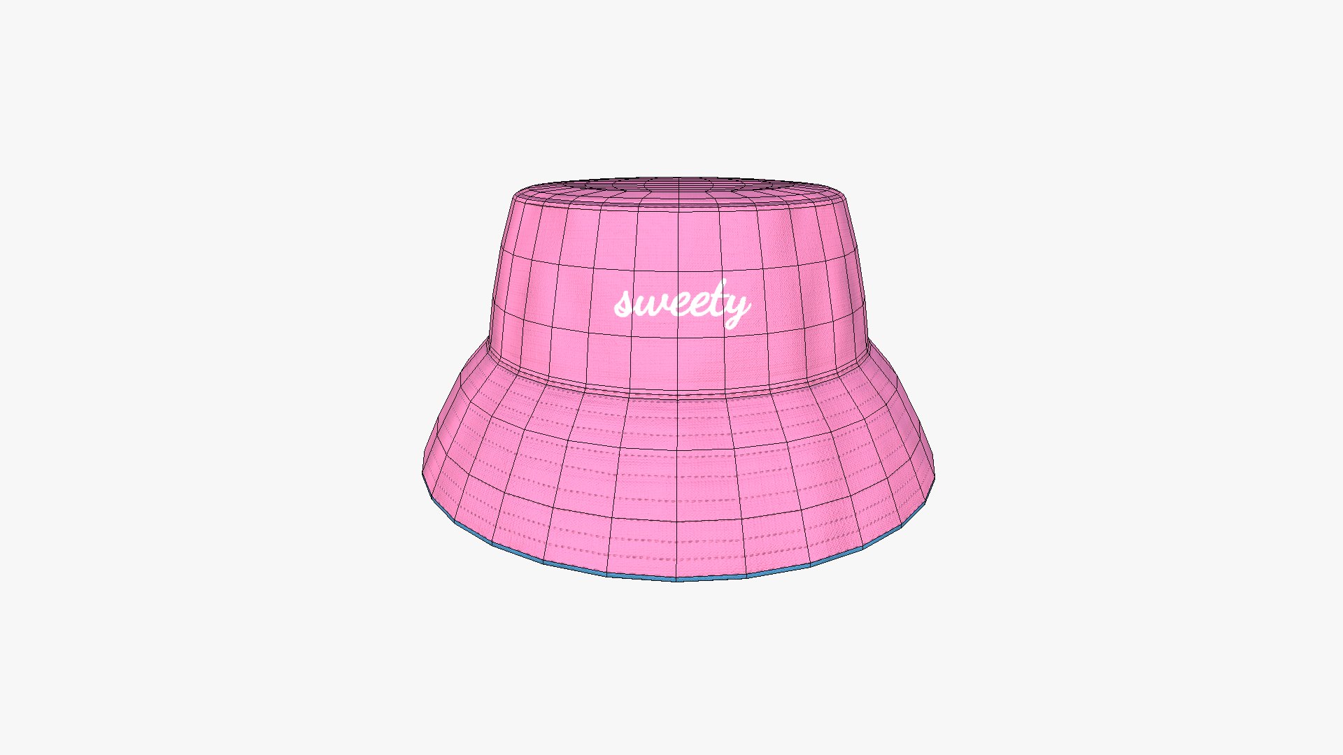 3D Bucket Hat 17 - Character Design Fashion Model - TurboSquid 2340021