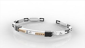 jewel bracelet men 3d 3ds