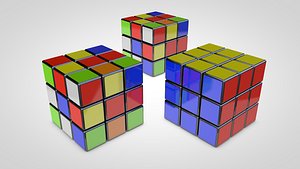 magic cube 3d c4d