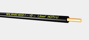 VD HO7V-U 450 750V 1,5 mm2 Black.max