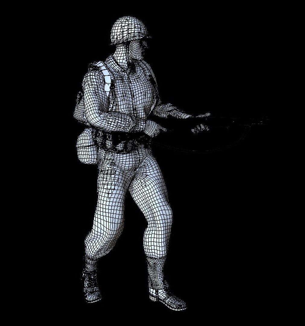 Soldier Ww2 Printable 3D Model - TurboSquid 1562874