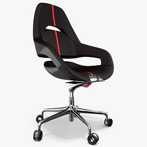 Concept Employee Chair 8K PBR Textures 3D