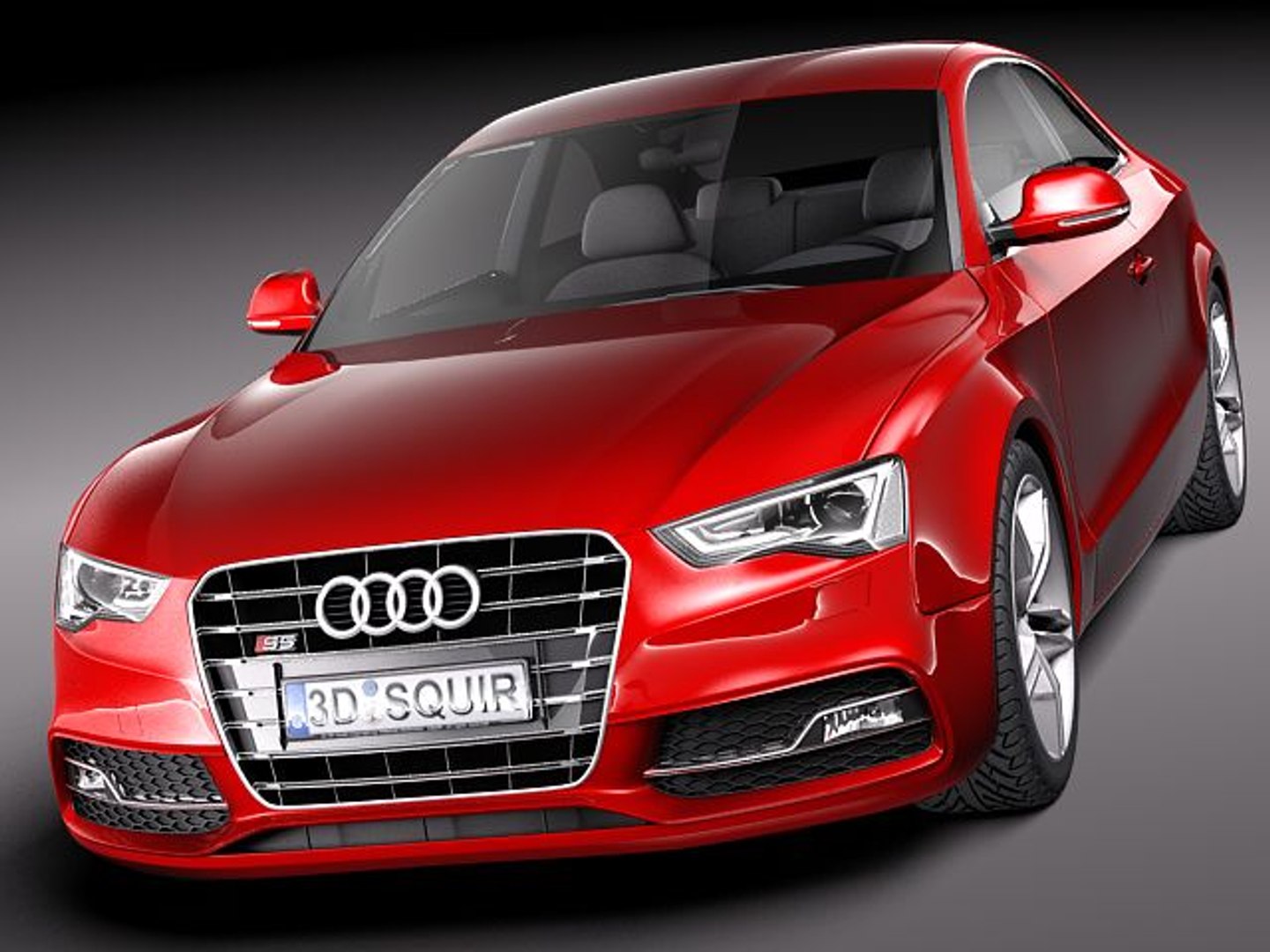 Audi S5 Coupe 2012 3d Max