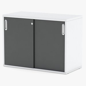 3D model storage cabinet herman