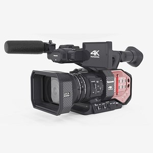 Panasonic AG-DVX200 4K Handheld Camcorder Electronics Camera  Photo Video 3D model