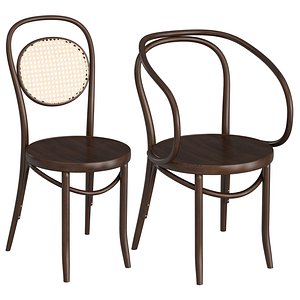 classic chairs 3D model