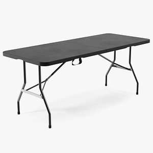 Black Economy Folding Table