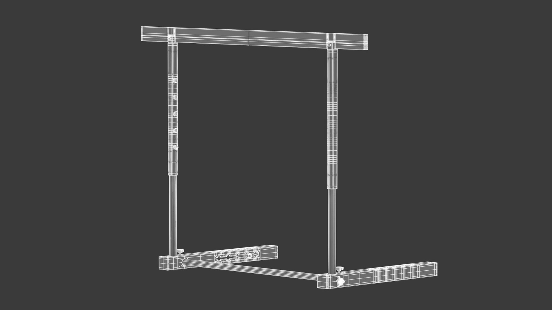 Athletics Hurdles Model - TurboSquid 2363391